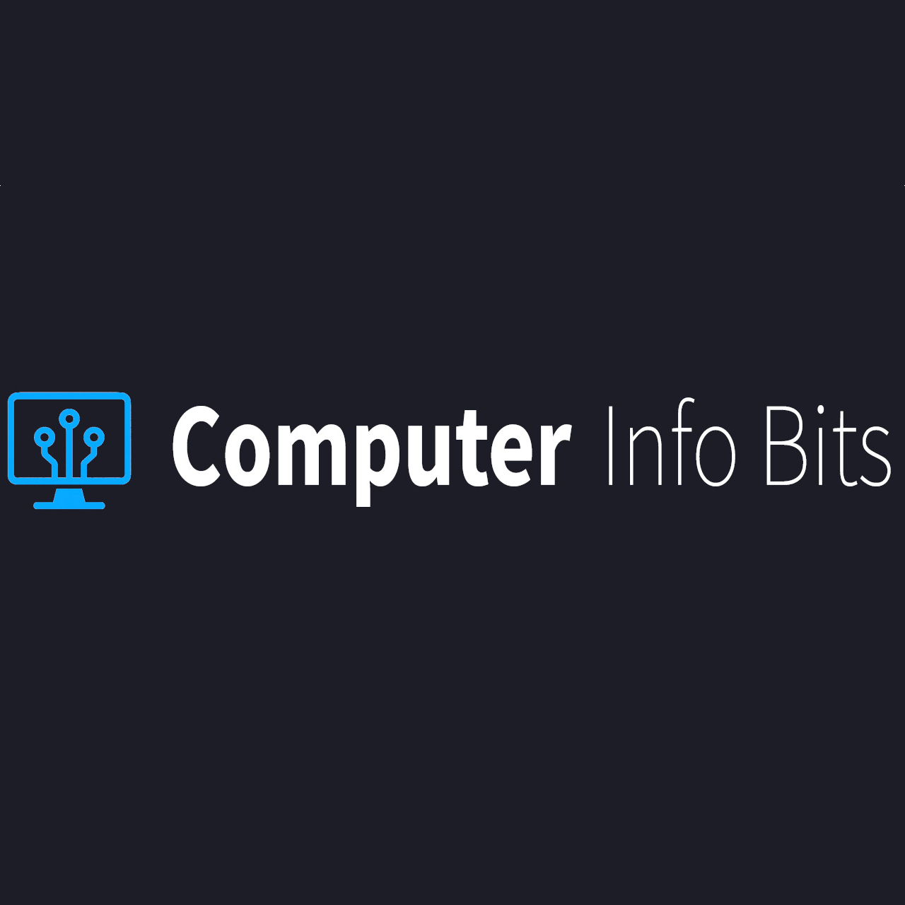 Computer Info Bits Social Media Logo